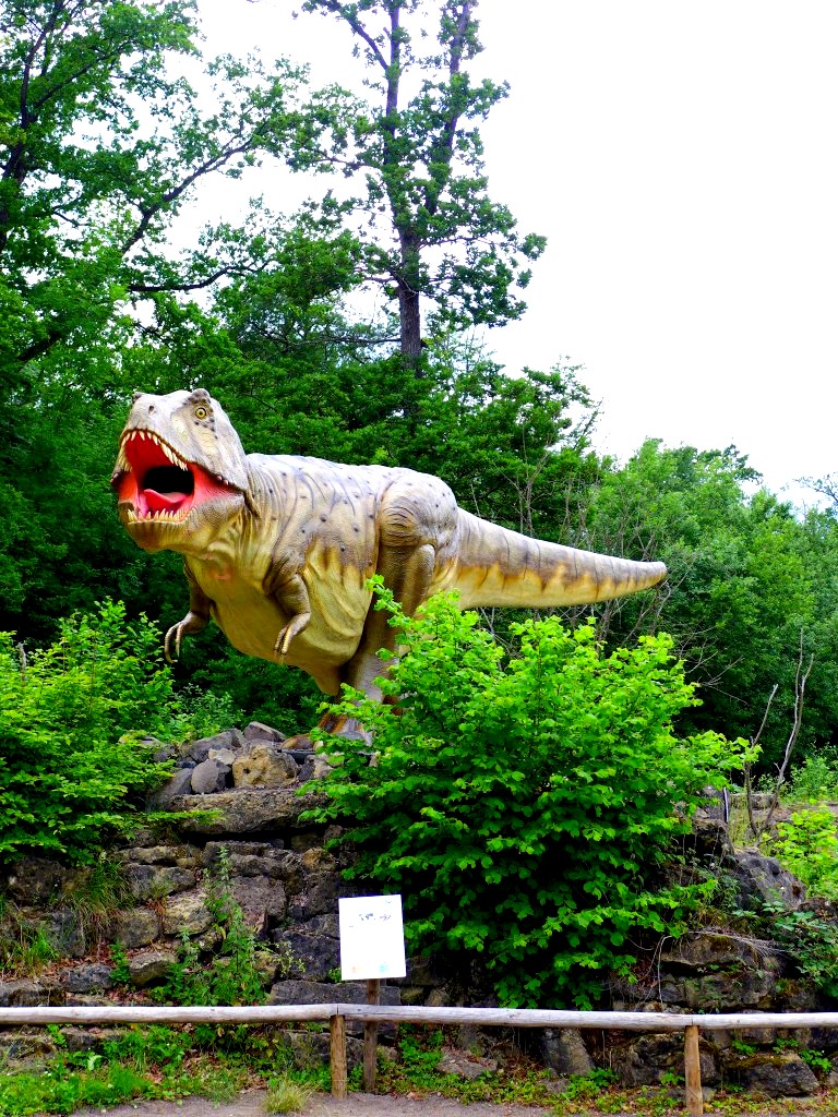 T-rex at Dinosaur Park Echternach