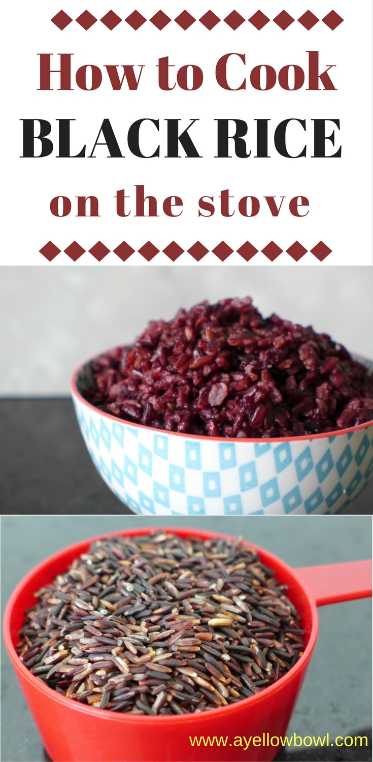 How To Cook Black Rice On The Stove