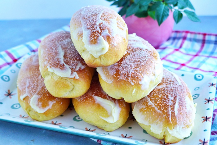 stack of cheese rolls